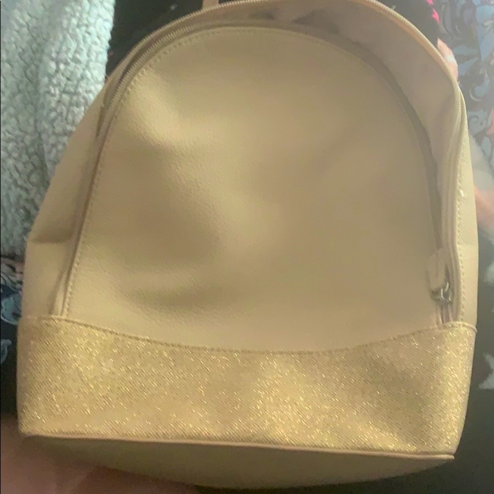 Express gold book bag